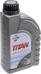 Fuchs OLEJ PRZEKŁADNIOWY FUCHS TITAN SUPERGEAR 1L 80W90 np. do Glebogryzarki 1