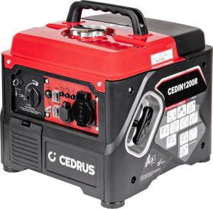 Cedrus CEDRUS IN1200R AGREGAT GENERATOR INWERTOROWY PRĄDOTWÓRCZY INWERTEROWY WALIZKOWY 230V 1200W EWIMAX - OFICJALNY DYSTRYBUTOR - AUTORYZOWANY DEALER CEDRUS 1