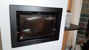 Allnet Touch Display Tablet 10 cali zabudowa Ramka do zabudowy srebrny wąski 3