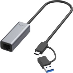 Allnet ALLNET USB 3.0 Typ-C&A Ethernet Adapter 2.5 Multi-Gigabit LAN ALL-NC-2.5G-USBC/A *ALLTRAVEL* 1