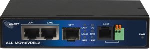 Modem Allnet Z ALLNET Punkt-zu-Punkt Modem VDSL2 via 2-Draht unmanaged ALL-MC116V2 / Max. 3km mit max. 160Mbit/s 7