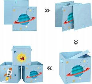 Songmics Pudełko Na Biżuterię Ze Szklaną Pokrywką, 3-warstwowy Organizer Na Biżuterię Z 2 Szufladami, Miejsce Do Przechowywania Biżuterii 5