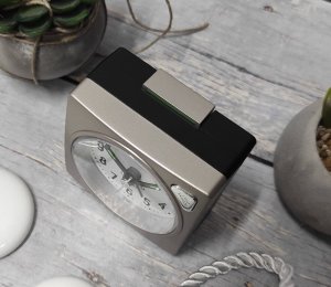 Lavvu Budzik Lavvu LAS3045 klasyczny szaro-beżowy . 4