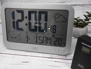 Stacja pogodowa JVD Stacja pogody JVD RB3565.2 DCF77 4 alarmy 3