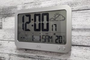 Stacja pogodowa JVD Stacja pogody JVD RB3565.2 DCF77 4 alarmy 5