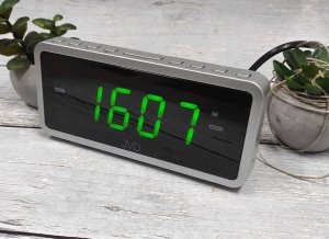 JVD Zegar budzik sieciowy LED JVD SB701.3 z wibracjami 2