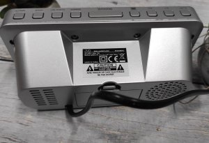 JVD Zegar budzik sieciowy LED JVD SB701.3 z wibracjami 5