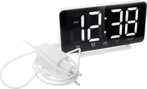 Zegarek Triton Zegar budzik LED Prim C02P.4306.00 z radiem FM . 2