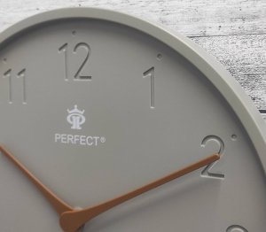 Perfect Zegar ścienny Perfect PE FX-5812 szary 28 cm 4