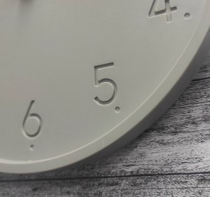 Perfect Zegar ścienny Perfect PE FX-5812 szary 28 cm 5