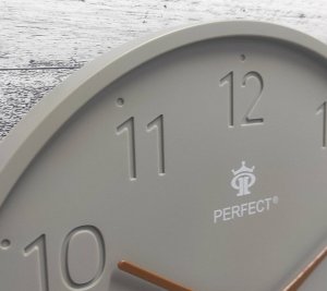 Perfect Zegar ścienny Perfect PE FX-5812 szary 28 cm 7