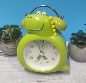 Perfect Budzik dziecięcy dinozaur Perfect TB13901 zielony 2