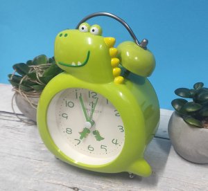 Perfect Budzik dziecięcy dinozaur Perfect TB13901 zielony 3