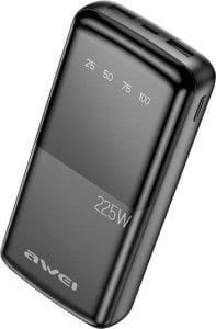 Powerbank Awei AWEI PowerBank P13K 20000mAh 22.5W czarny/black Digital Display 1