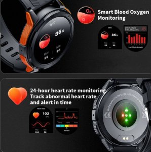 Smartwatch Rubicon RNCF26 Czarny 9