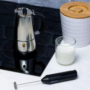 Spieniacz do mleka KingHoff Czarny (KH-1811) 2