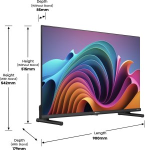 Telewizor Hisense Hisense 40A5NQ, QLED TV - 40 - black, FullHD, triple tuner, SmartTV, USB-C 16