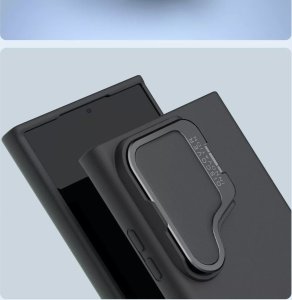 Nillkin Etui Nillkin CamShield Silky Prop Silicone Case Samsung Galaxy S24 Ultra czarne 12