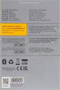 Słuchawki QCY Słuchawki douszne TWS QCY T20 Bluetooth 5.3 czarne 4