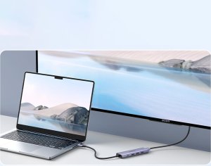 HUB USB Ugreen CM511 1x USB-C 1x HDMI  + 3x USB-A 3.2 Gen1 (UGR1678) 15