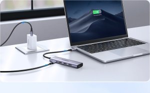 HUB USB Ugreen CM511 1x USB-C 1x HDMI  + 3x USB-A 3.2 Gen1 (UGR1678) 17