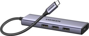 HUB USB Ugreen CM511 1x USB-C 1x HDMI  + 3x USB-A 3.2 Gen1 (UGR1678) 3