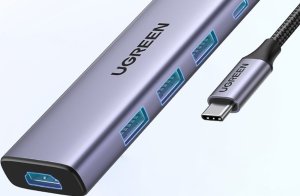 HUB USB Ugreen CM511 1x USB-C 1x HDMI  + 3x USB-A 3.2 Gen1 (UGR1678) 4