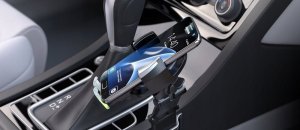 THB Bury Uchwyt zaciskowy do samochodu PowerCharge Qi 8