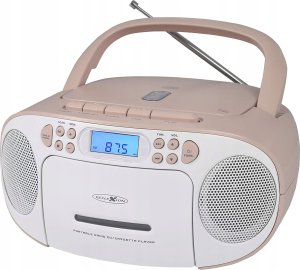 Radioodtwarzacz Reflexion Reflexion RCR2260 Boombox weiß/pink 1