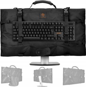 Deltaco Deltaco Monitortasche m. Griff für 24'' - 27'' schwarz 1