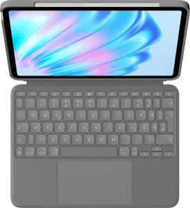 Logitech Logitech Combo Touch iPad Air 11'' (2024) grau QWERTZ 2