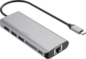 Stacja/replikator Deltaco USB-C (USBC-HDMI24) 1