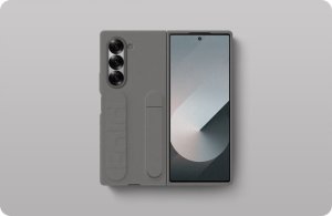 Samsung Samsung Silicone Case Galaxy Z Fold6 grau 3