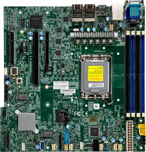 Płyta główna SuperMicro Supermicro Mainboard X13SCH-LN4F micro-ATX Sockel 1700 DDR5-only Bulk 1