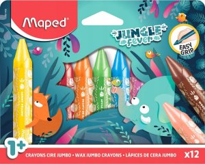 Maped *****Kredki świecowe Jumbo Jungle 12/pud 861400 1