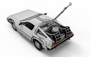 Revell *****REVELL puzzle 3D TimeMach.BackToTheFut.00221 3
