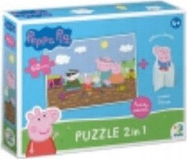 Dodo *****Puzzle 60el Peppa Pig z figurk.DOB5765 05765 1