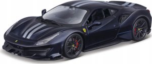 Bburago BBU 1:24 Ferrari 488 Pista BlueWithSilverStr.26026 1