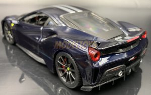 Bburago BBU 1:24 Ferrari 488 Pista BlueWithSilverStr.26026 12