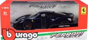 Bburago BBU 1:24 Ferrari 488 Pista BlueWithSilverStr.26026 18