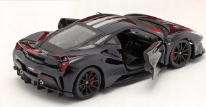 Bburago BBU 1:24 Ferrari 488 Pista BlueWithSilverStr.26026 22