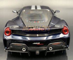 Bburago BBU 1:24 Ferrari 488 Pista BlueWithSilverStr.26026 9
