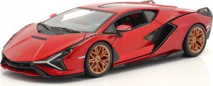 Bburago BBU 1:24 Lamborghini Sian FKP37 Red 21099RD 02702 1