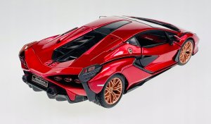 Bburago BBU 1:24 Lamborghini Sian FKP37 Red 21099RD 02702 23