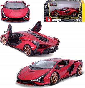 Bburago BBU 1:24 Lamborghini Sian FKP37 Red 21099RD 02702 26
