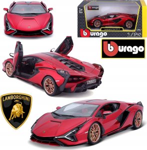 Bburago BBU 1:24 Lamborghini Sian FKP37 Red 21099RD 02702 27