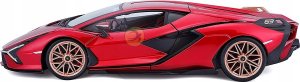 Bburago BBU 1:24 Lamborghini Sian FKP37 Red 21099RD 02702 32