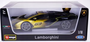 Bburago BBU 1:24 Lamborghini Sian FKP37 Red 21099RD 02702 8