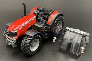 Bburago BBU Traktor MasseyFerguson 8740S red 10cm 31613 4