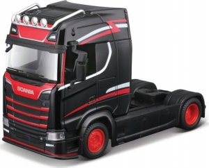 Bburago BBU 1:43 Haulers Custom Cabs Scania black 32207 1